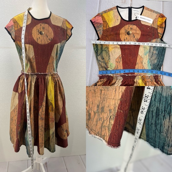 NWT Making the Cut Season 2 Episode 5 Winning Look Gary's Carnival Dress… - Picture 16 of 17